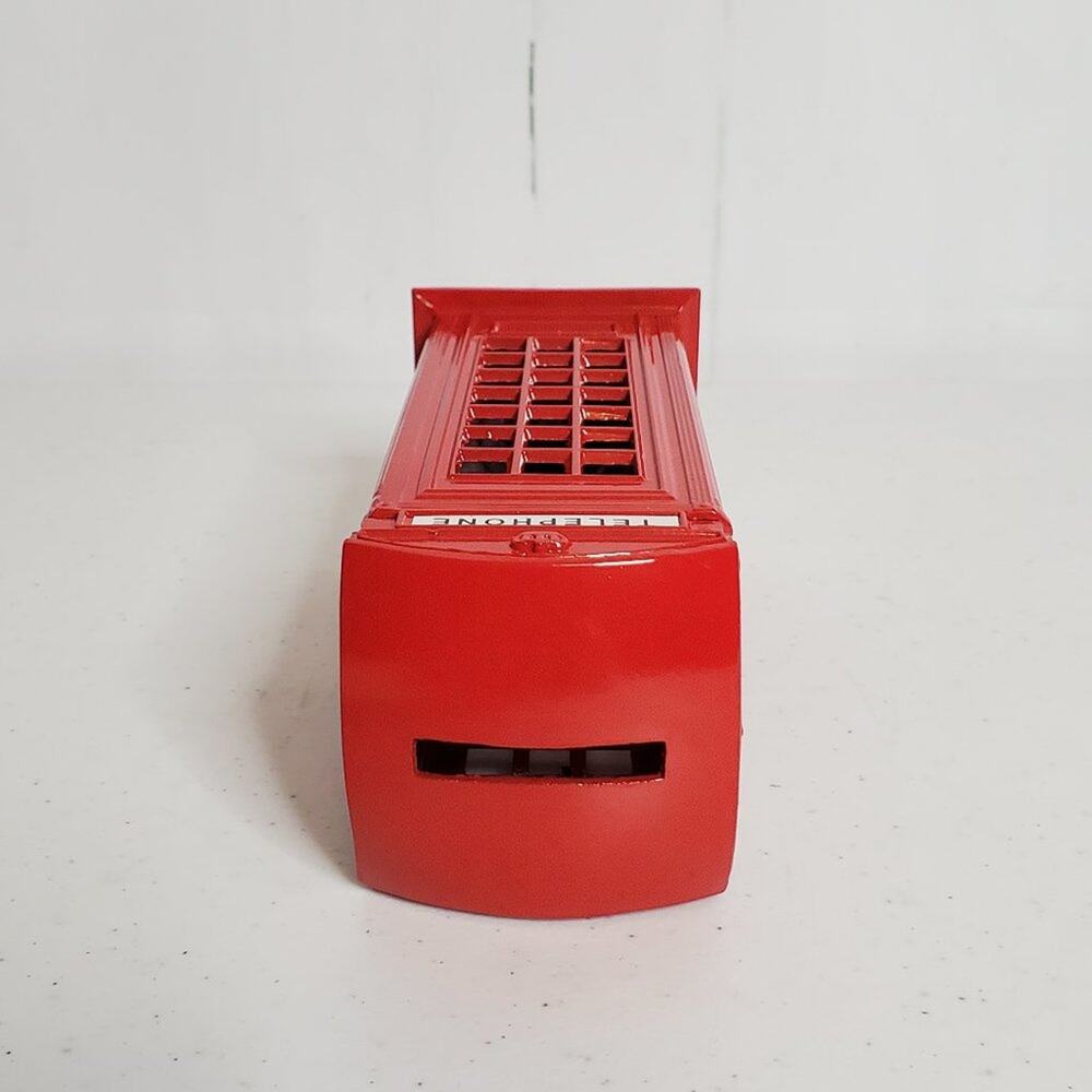 England Traditional Red Phone Booth 3D Metal Bank Souvenir Collectible - Picture 5 of 8